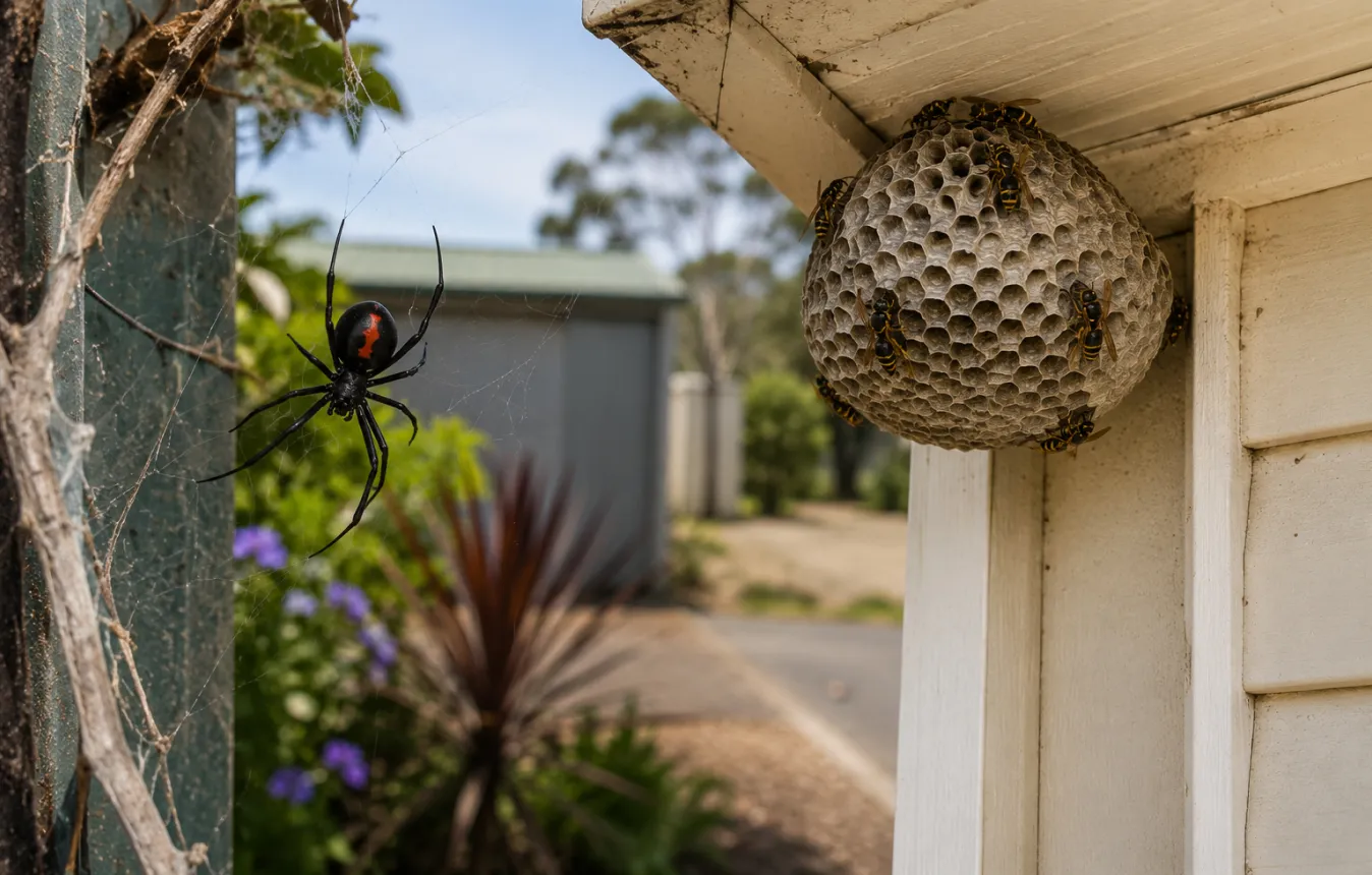 spider and wasp control in gawler